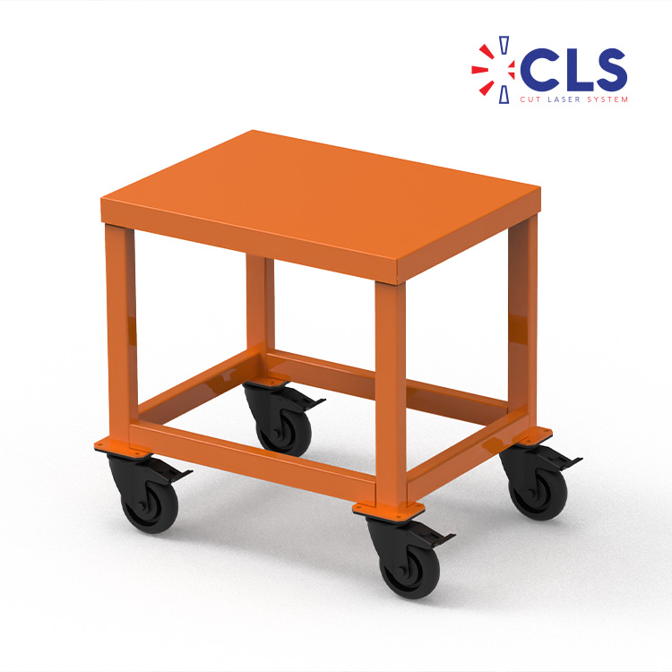 Mould transport trolley