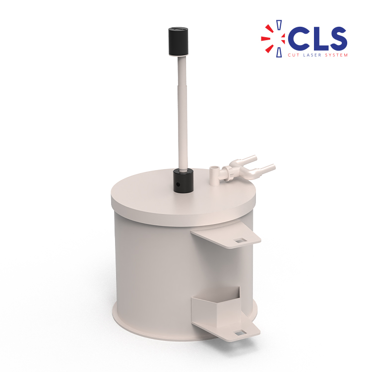Welded polypropylene tank for industrial use